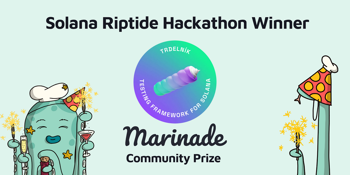 Meet Trdelník, the winning product of the Marinade grant for the Riptide Hackathon!