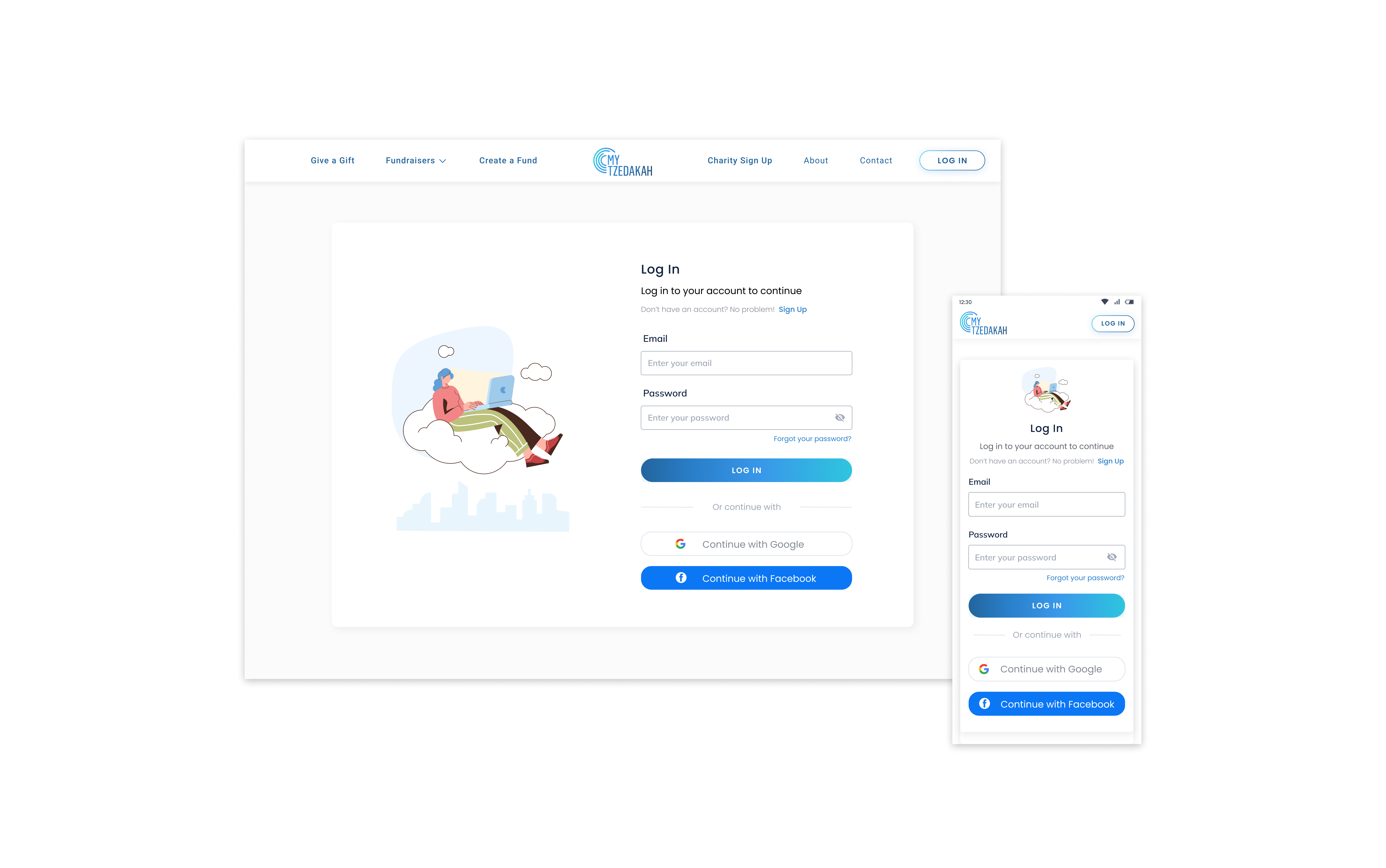 MyTzedakah platform overview