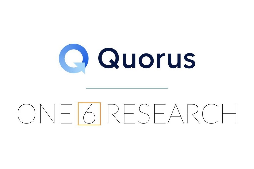 Quorus and One 6 Research announce new partnership
