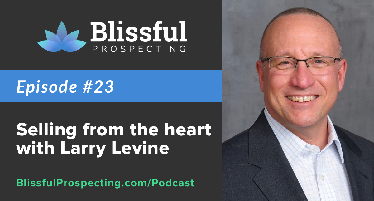 Podcast 23: Selling from the heart with Larry Levine