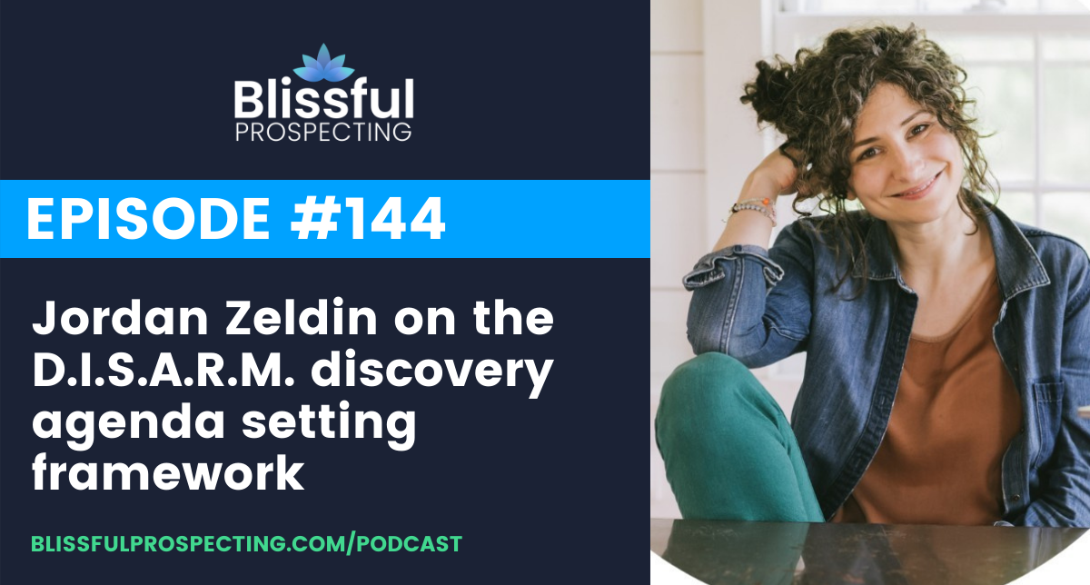 Podcast 144:  Jordan Zeldin on the D.I.S.A.R.M. discovery agenda-setting framework