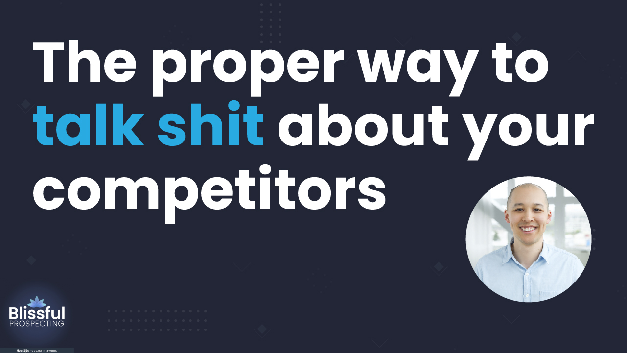 The proper way to talk shit about your competitors