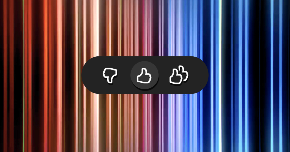 Netflix introduced thetwo-thumbs upto signify a stronger positive signal, overcoming biases associated with single thumbs-up ratings and star ratings.