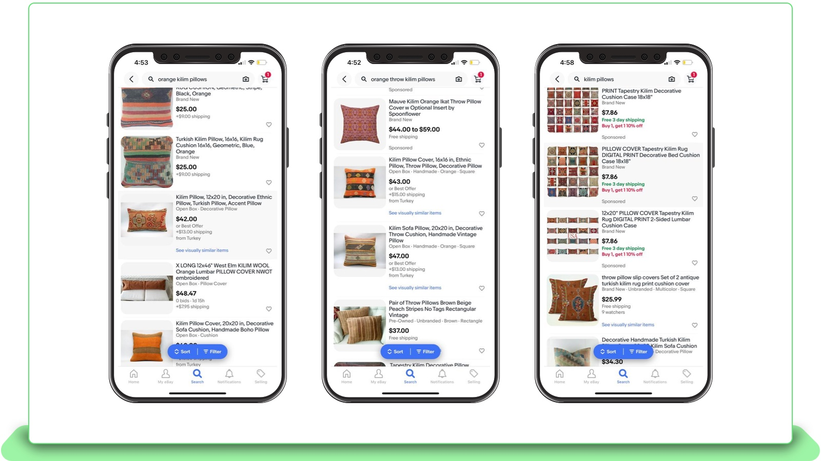 Ebay’s semantic search in action