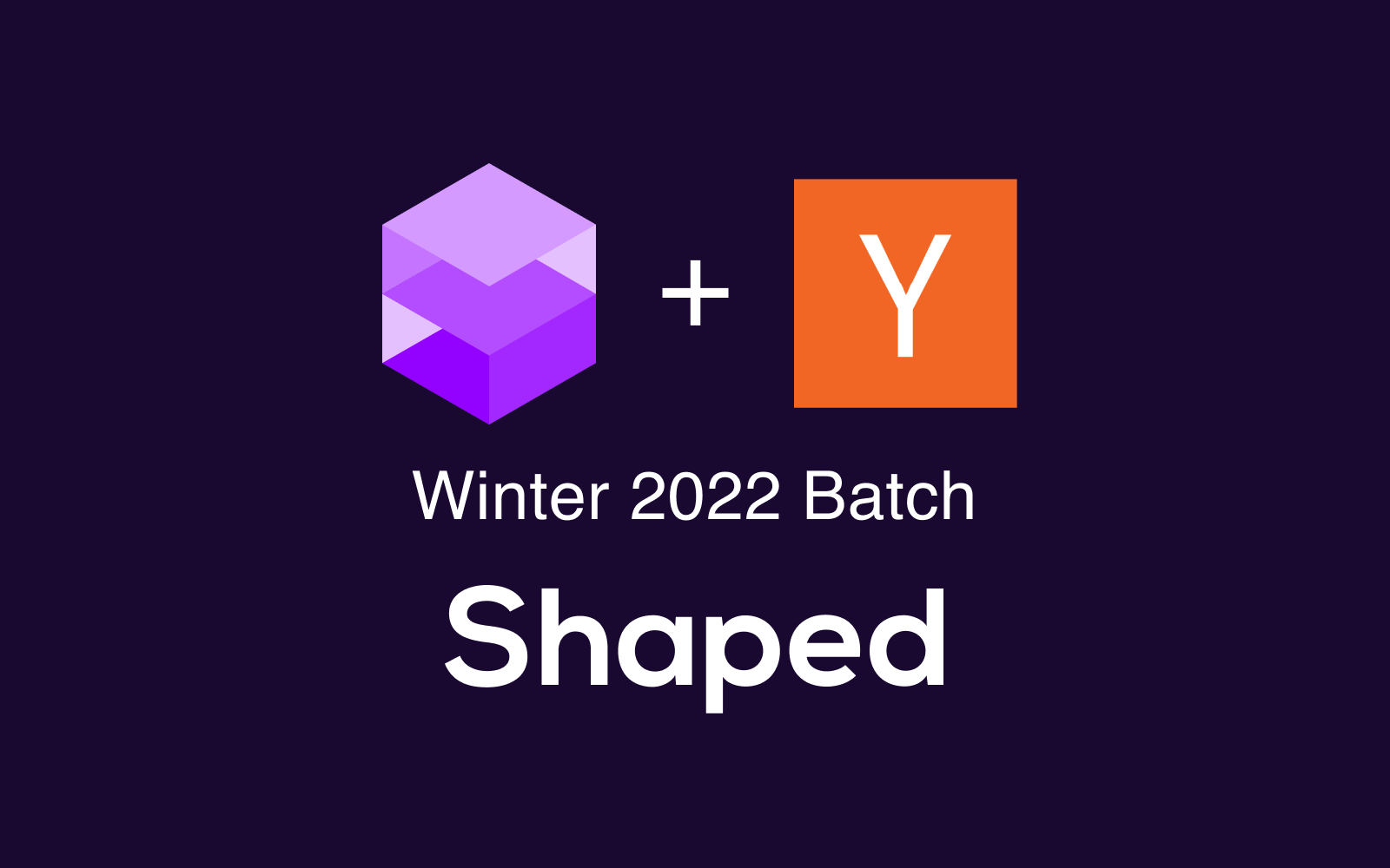 Shaped is backed by Y Combinator